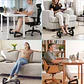 Reposapies Ergonomico Ajustable 6 Niveles Rodillos Masajes - Miniatura 6