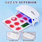 Kit Resina Uv 104 Pcs Joyas Bisuteria + Lampara + Accesorios - Miniatura 5