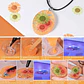Kit Resina Uv 104 Pcs Joyas Bisuteria + Lampara + Accesorios - Miniatura 7