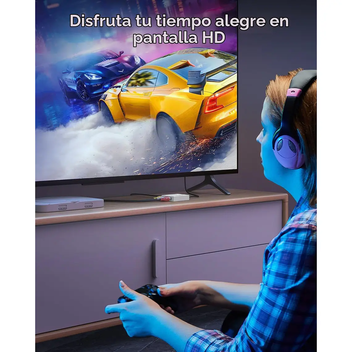 Adaptador Conversor AV RCA Análogo a Hdmi Digital 6