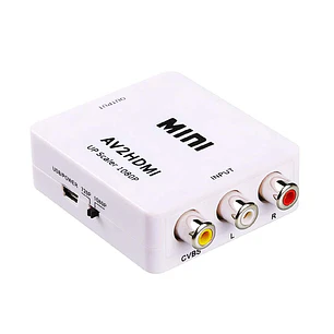 Adaptador Conversor AV RCA Análogo a Hdmi Digital