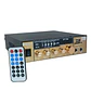 Amplificador Estéreo 2 Canales Bluetooth Usb Sd Mp3 Karaoke - Miniatura 1