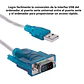 Cable Adaptador De Conexión Usb A Rs232, D-sub, Db, 9 Pin 1m - Miniatura 2