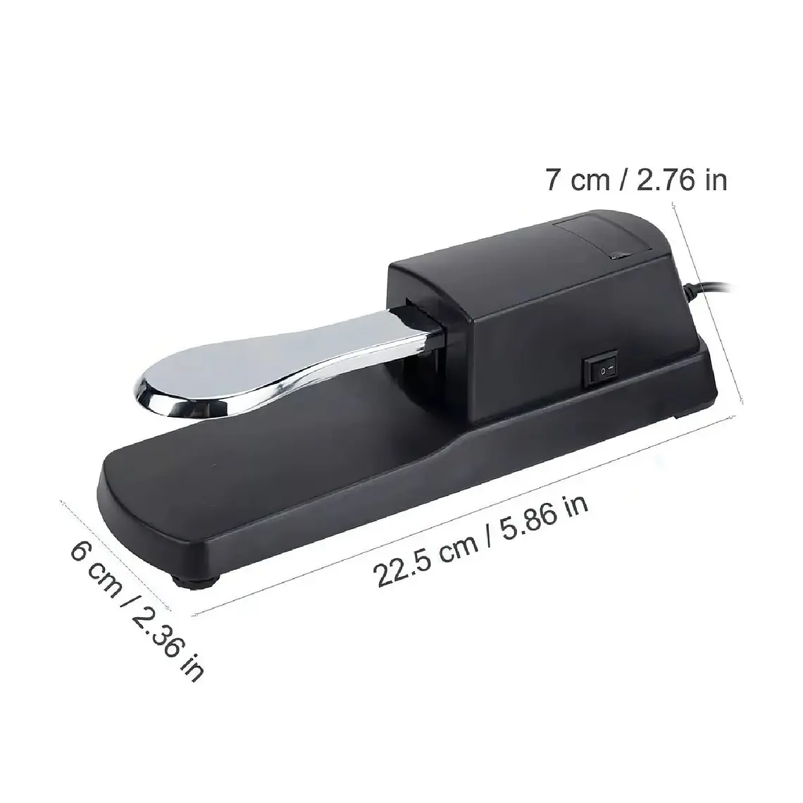 Pedal Sustain Universal Polaridad Pedales Piano 4
