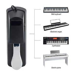 Pedal Sustain Universal Polaridad Pedales Piano