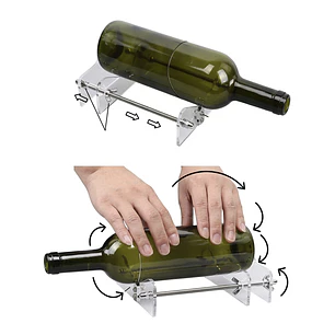 Cortador De Botellas De Vidrio Acrílico Con Lija
