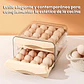 Organizador De Huevos Caja Para 32 Huevos 2 Niveles - Miniatura 3