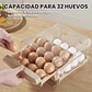 Organizador De Huevos Caja Para 32 Huevos 2 Niveles - Miniatura 4