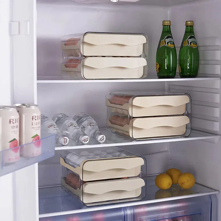 Organizador De Huevos Caja Para 32 Huevos 2 Niveles 5