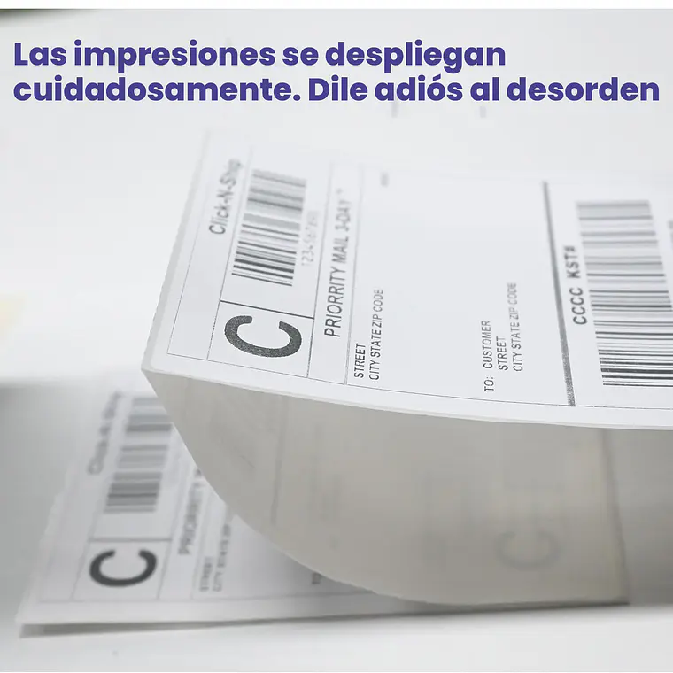 Etiquetas Térmicas Adhesivas 100x100mm 2000 Unidades 3