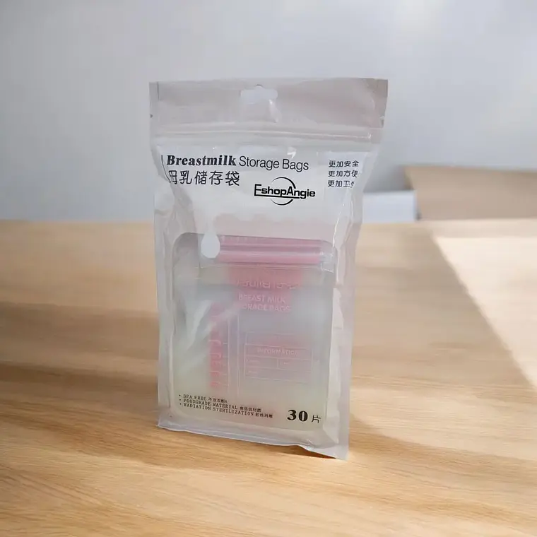 X30 Bolsas Para Leche Materna 250ml De Almacenamiento 3