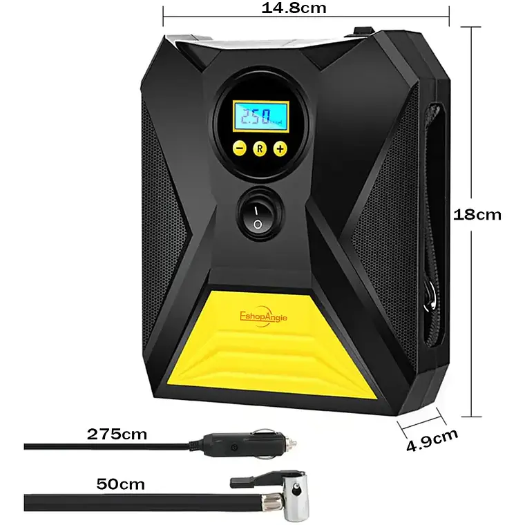 Compresor De Aire 12v Para Vehículos Neumaticos Auto 8