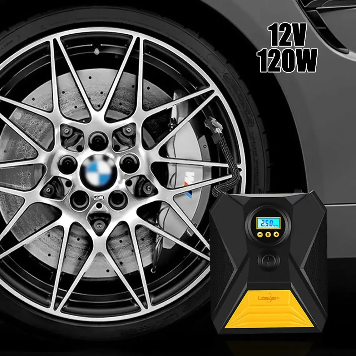 Compresor De Aire 12v Para Vehículos Neumaticos Auto 5