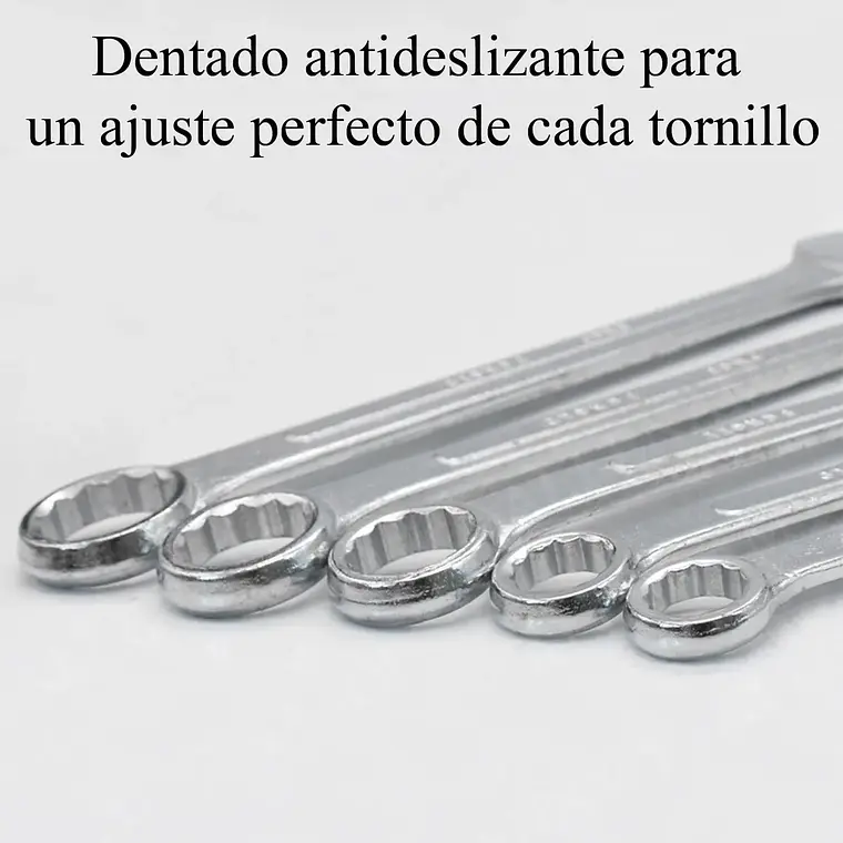 Juego De Llave Combinada Punta Corona 14 Pcs 2