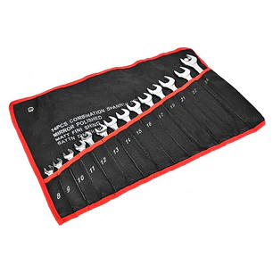 Juego De Llave Combinada Punta Corona 14 Pcs