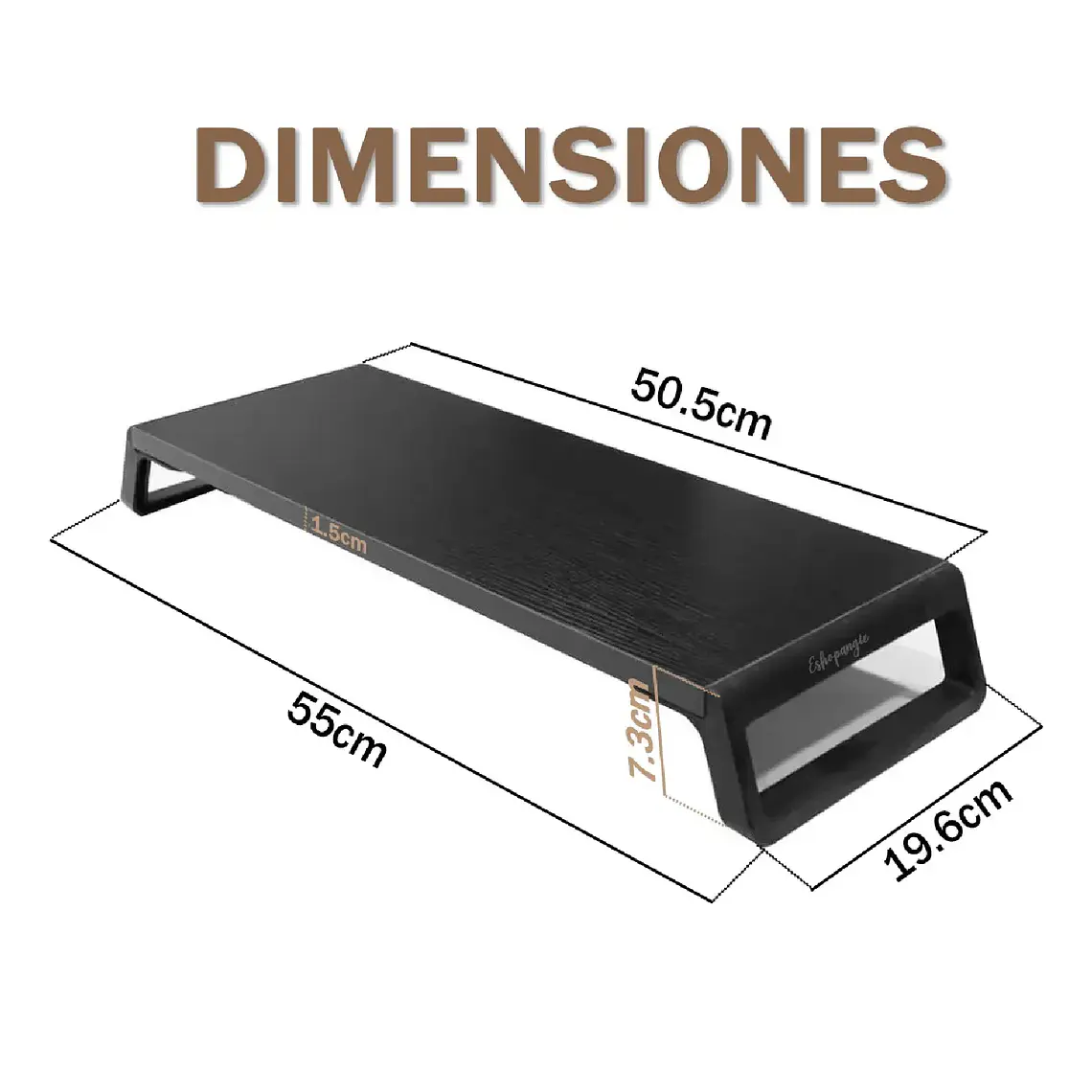 Base Mesa Soporte De Monitor Escritorio Elevador Notebook 6