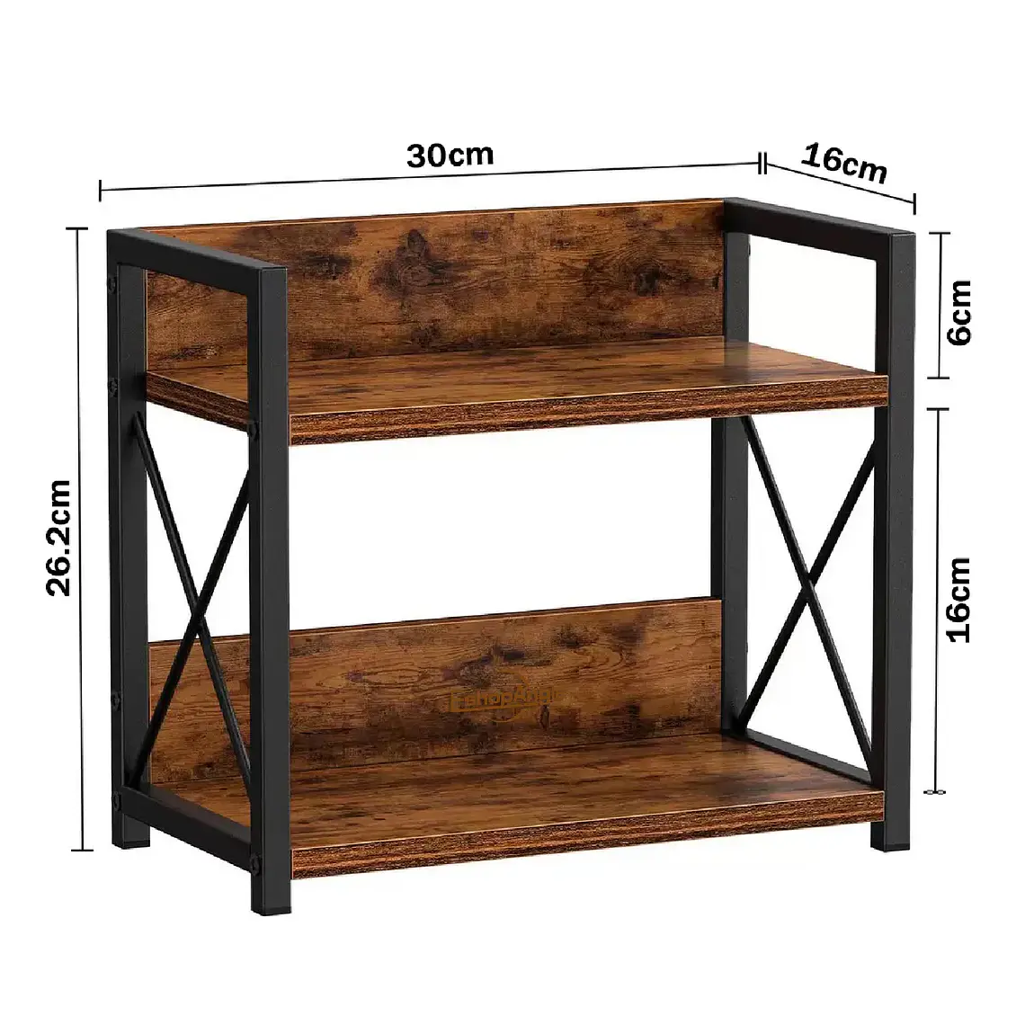 Organizador Repisa De Cocina Especiero 2 Niveles De Mesa 6