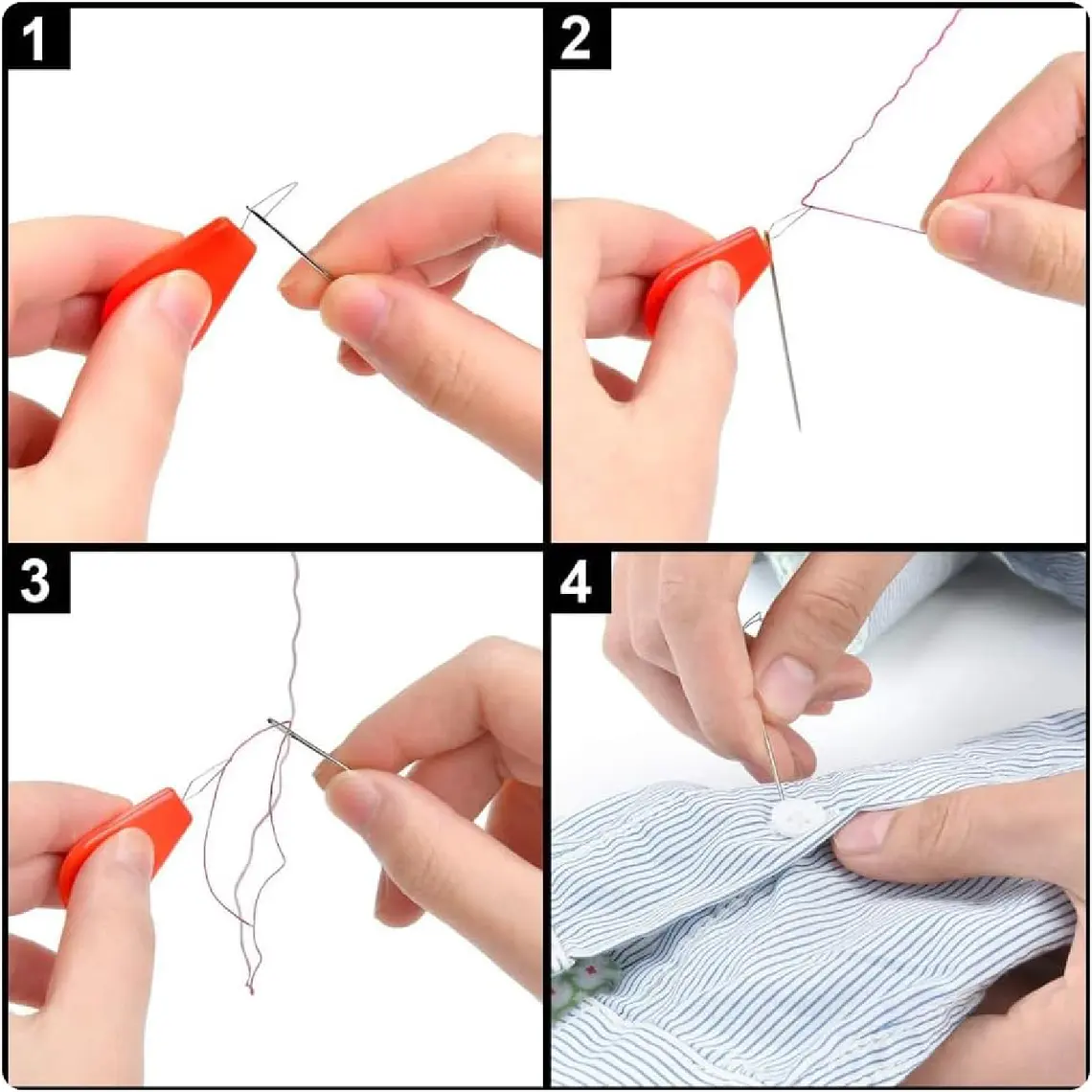 Kit De Costura Con Estuche Suministros De Costura 200 Pcs 5