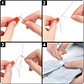 Kit De Costura Con Estuche Suministros De Costura 200 Pcs - Miniatura 5