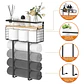 Estante Organizador Toallero De Pared Baño Con Repisa - Miniatura 2