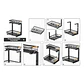 Estante Organizador Multiuso De Cocina 2 Niveles Deslizable - Miniatura 3