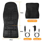 Asiento Masajeador Cojin Masaje Espalda Auto, Casa U Oficina - Miniatura 6