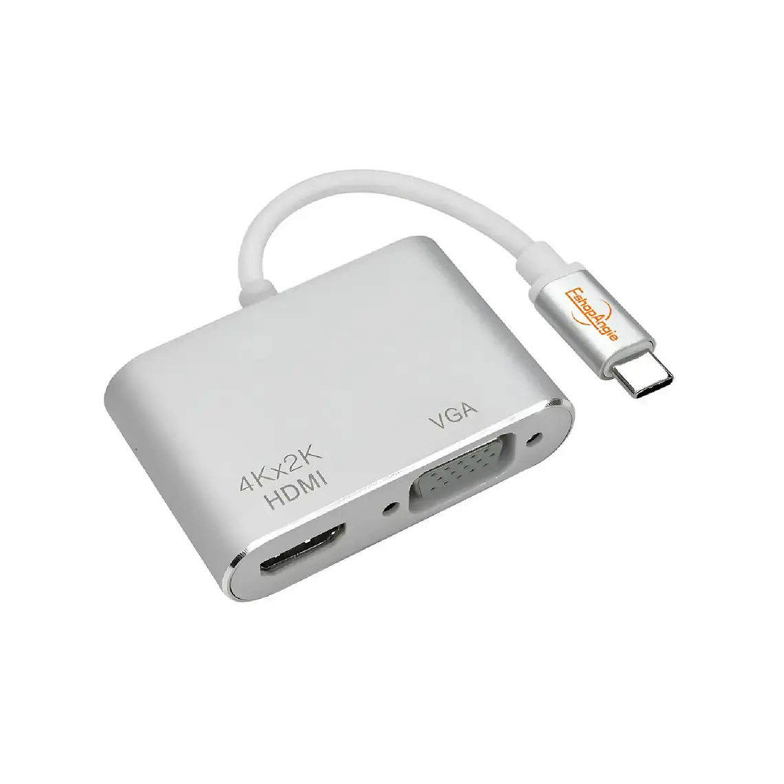 Adaptador Usb Tipo C A Hdmi Y Vga 1