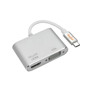 Adaptador Usb Tipo C A Hdmi Y Vga