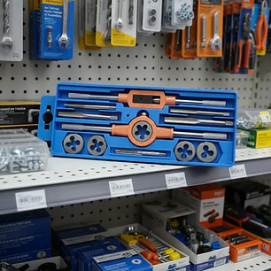 Set Terraja Macho Hembra 12 Piezas Milimétricas