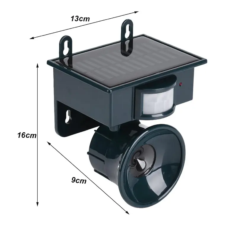 Ahuyentador Ultrasonido Repelente Solar Gatos/perros/aves 4