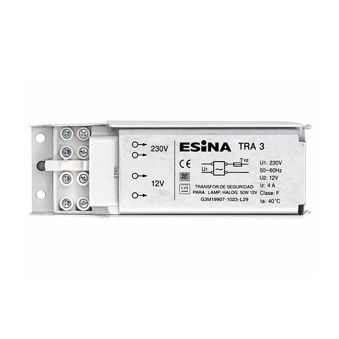 Transformador TRA3 220V/12V 50W - Esina	