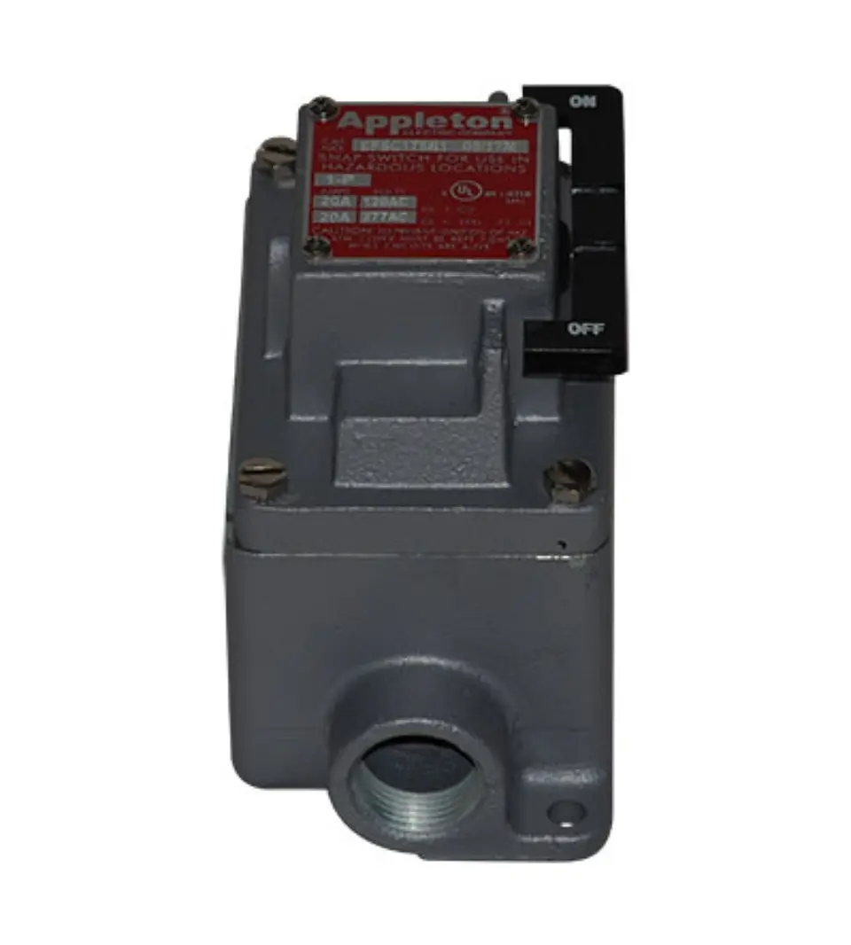 ​Interruptor 9/12 A.P.E. - EFSC175R1 Appleton 2