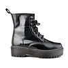 Combat Boot Charol Negro