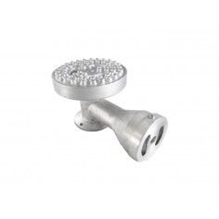 Quemador Fogón Aluminio Rayo 120 Mm Con Codo 1