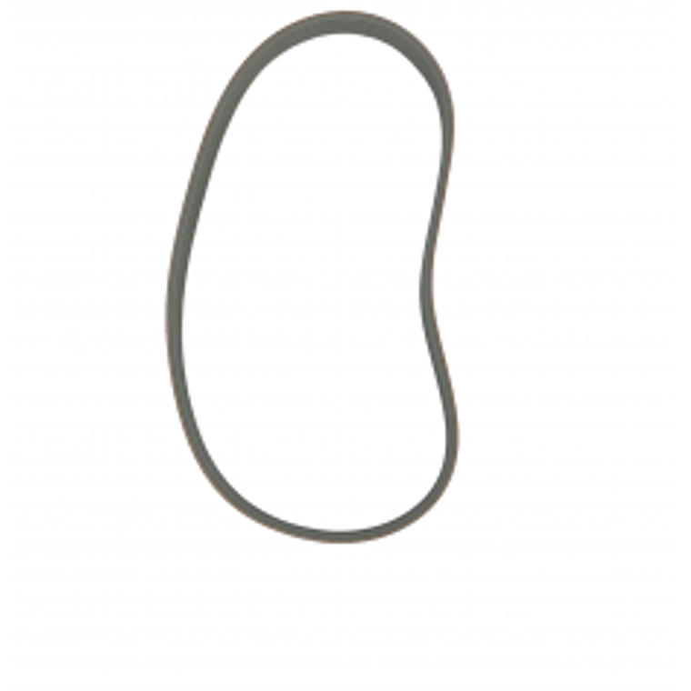 Correa Para Cortadora De Cecinas TB2-430-12 Mm 1