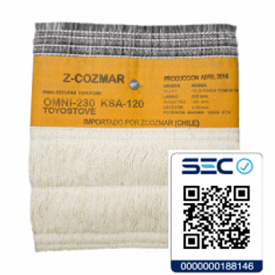 Mecha Para Estufa Toyotomi KSA-120/KSA-47B Zetacom