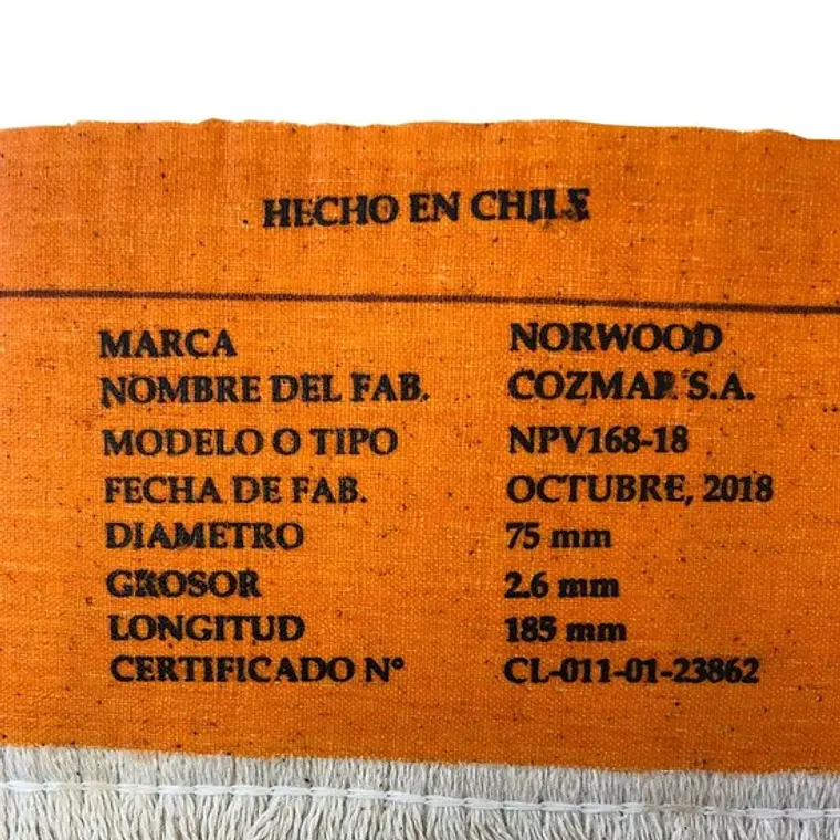 Mecha Cozmar Para Estufa Norwood 168-18 2