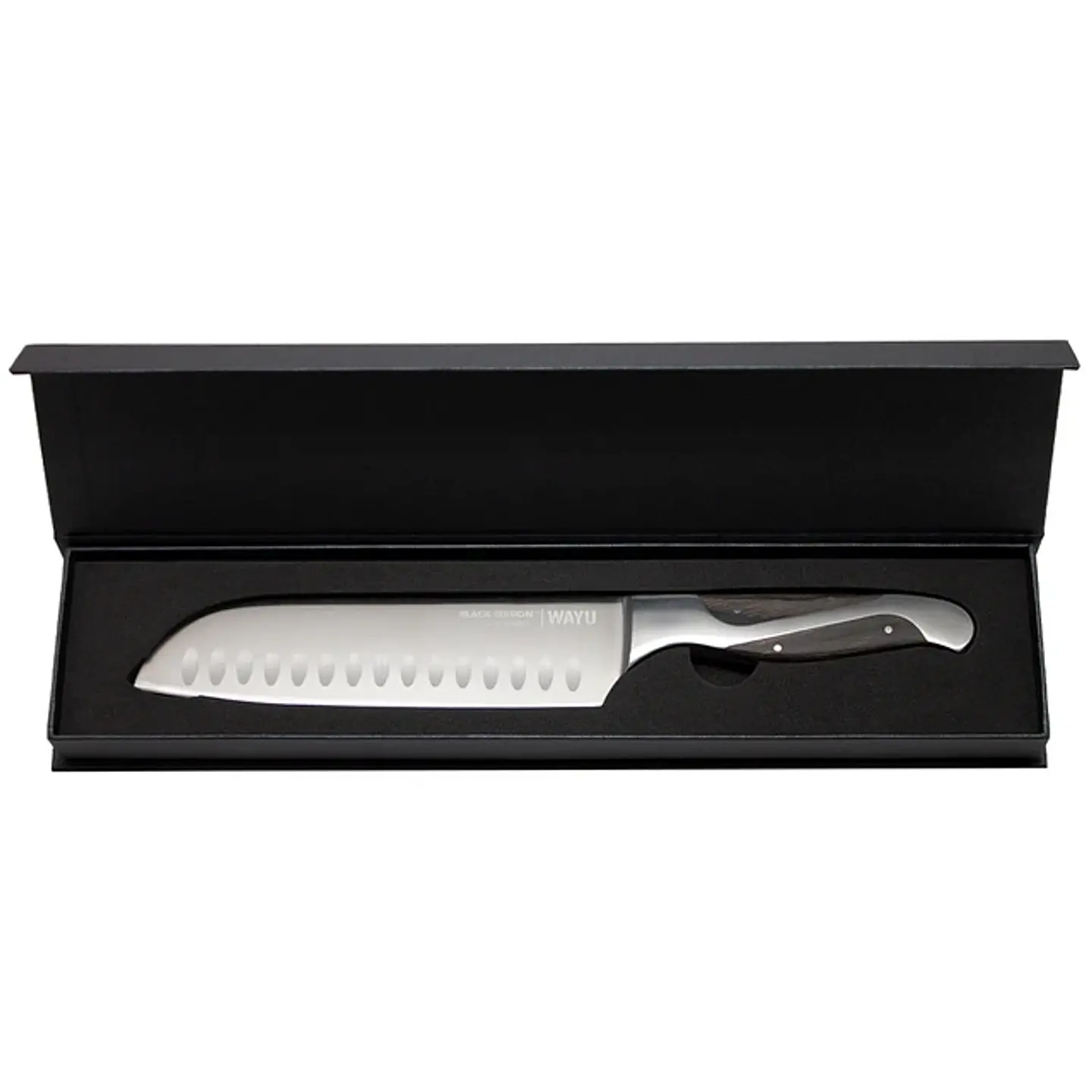 Cuchillo Santoku Black Edition Wayu 1
