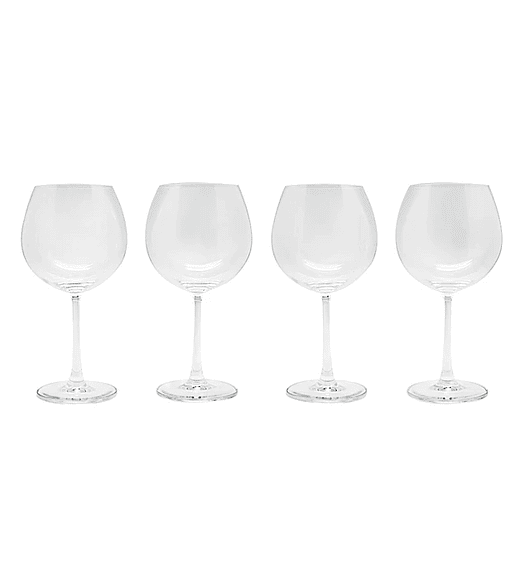 Set 4 Copas Cristal Aperitivo Wayu