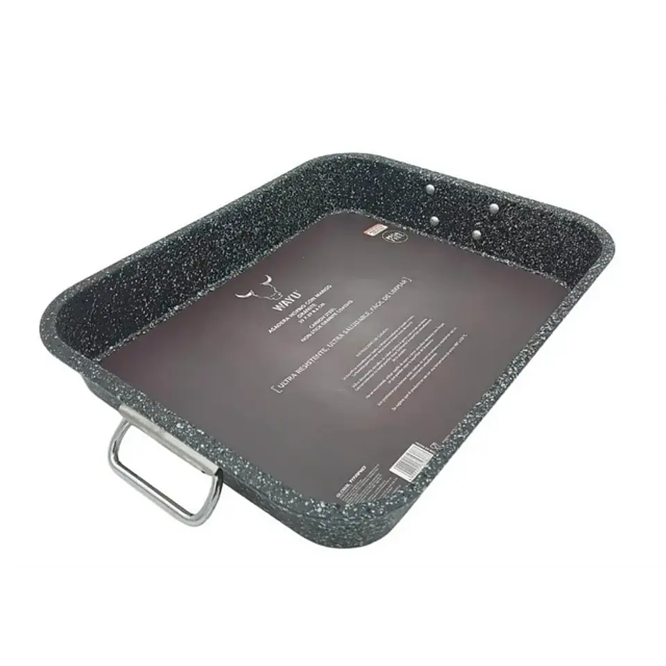 Asadera Horno C/Mango Antiadherente Wayu 1