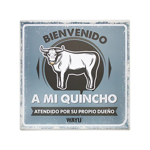 Cuadro Deco Beer 25*25cm Wayu