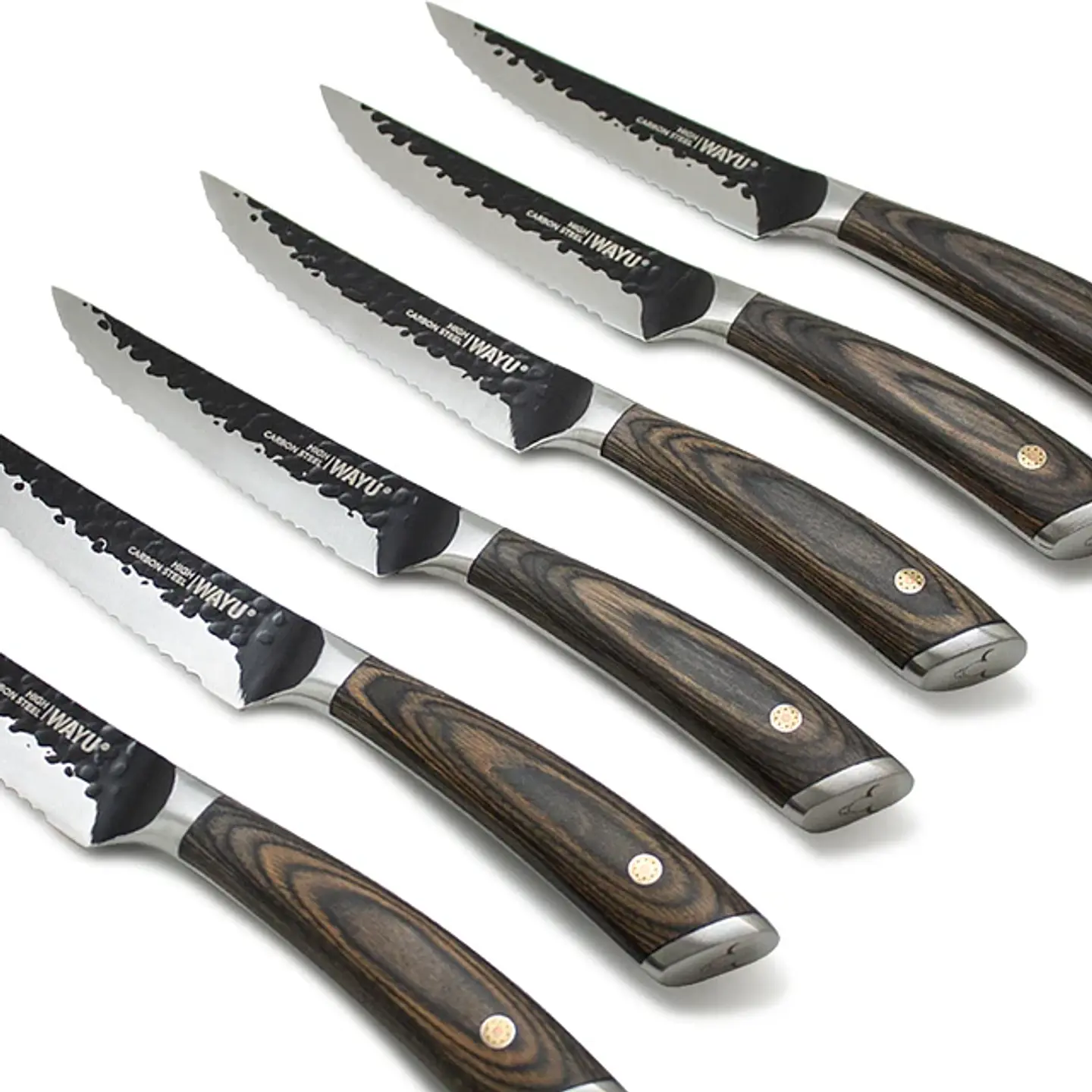 Set 6 Cuchillos Hammer Collection Wayu 1