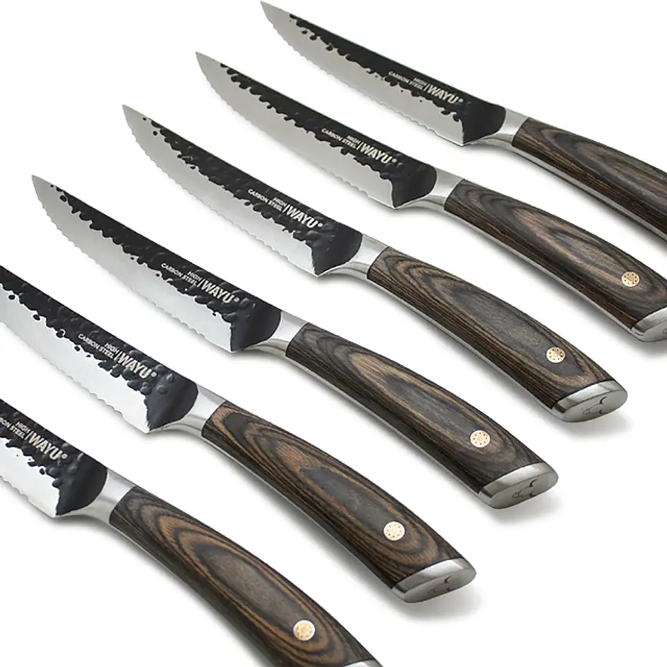Set 6 Cuchillos Hammer Collection Wayu 1