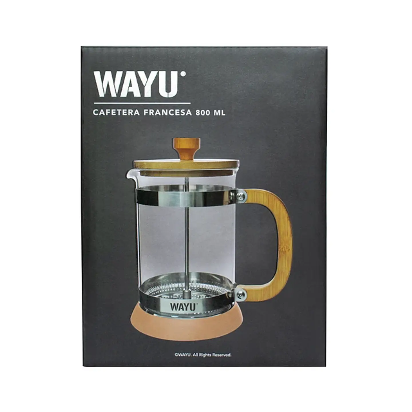 Prensa Francesa Wayu 800 ml 3