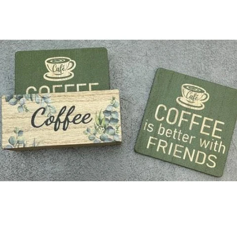 Posavasos Verde