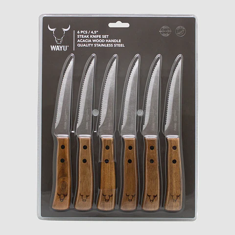 Set Cuchillos PRM 6 Pcs Wayu