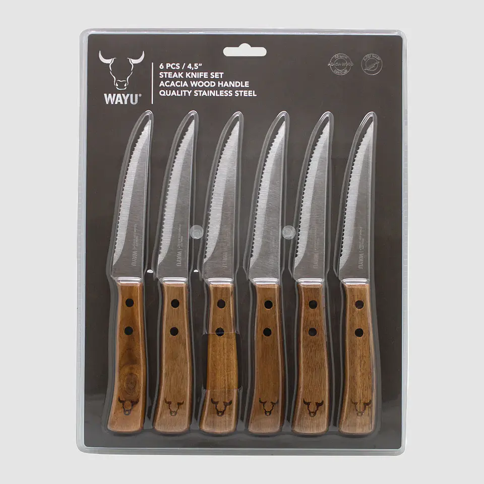 Set Cuchillos PRM 6 Pcs Wayu 2