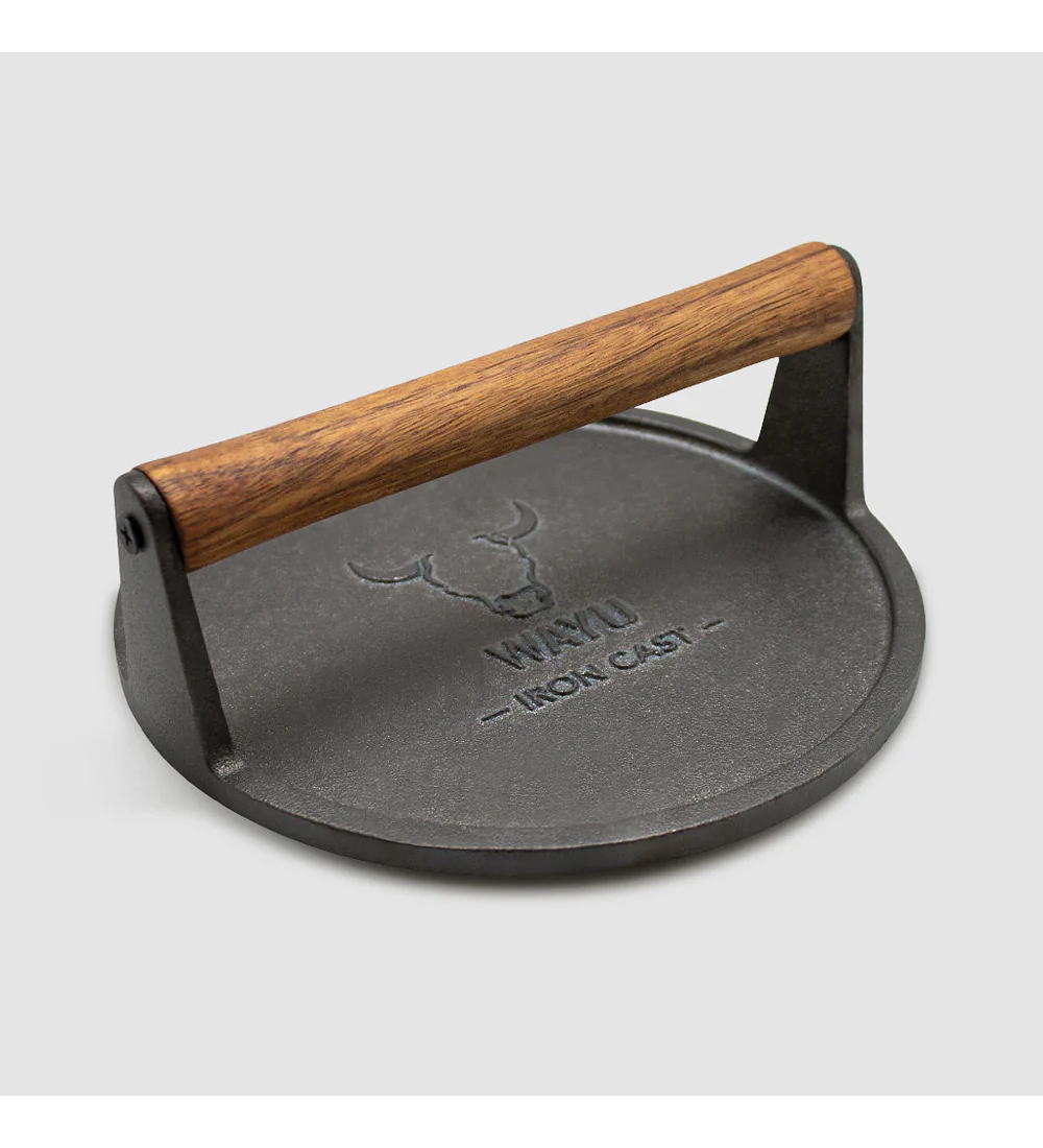 PRENSA REDONDA 18CM IRON CAST WAYU
