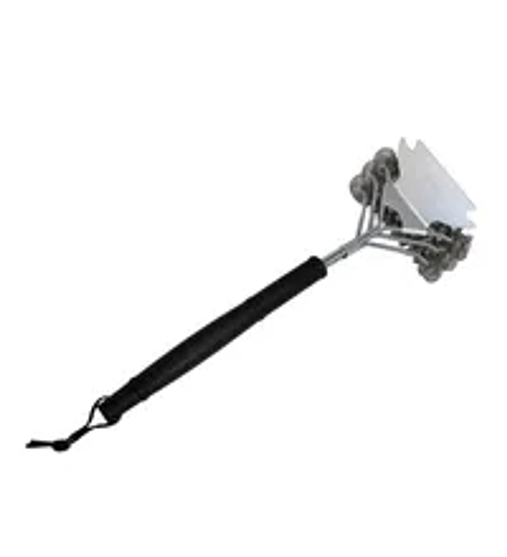 CEPILLO LIMPIAPARRILLAS CON RASPADOR WAYU