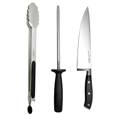 Set Parrillero 3 Piezas C/Funda Wayu